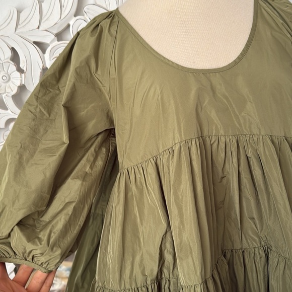 Aritzia Wilfred baby doll tiered dress - Picture 2 of 6